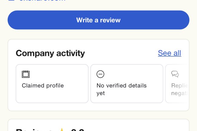 How can i recover my money from Oxshare