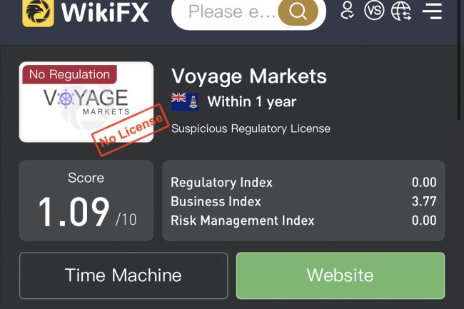 How can i recover my money from Voyage markets