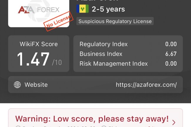 How can i recover my money from AzaForex