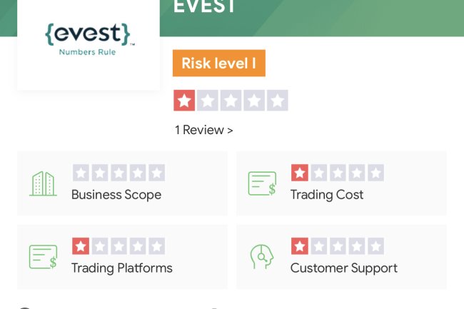 How Can I Recover My Money From Evest