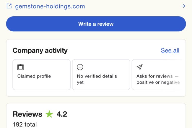 How Can I Recover My Money From Gemstone Holdings