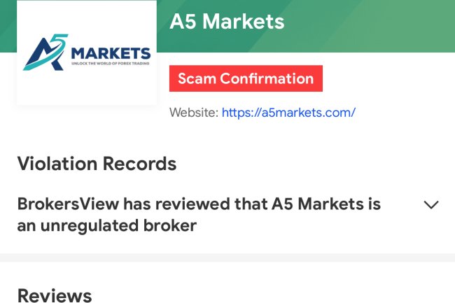 How Can I Recover My Money From A5 Markets