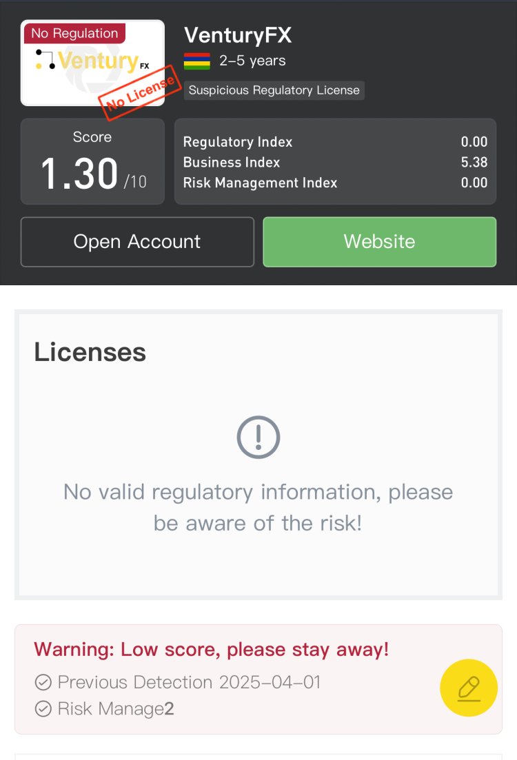 How Can I Recover My Money From Venturyfx