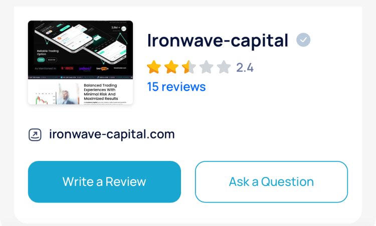 How Can I Recover My Money From Ironwave