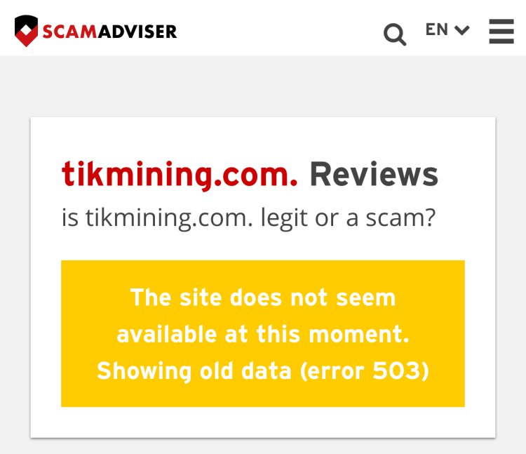 How Can I Recover My Money From Tikmining