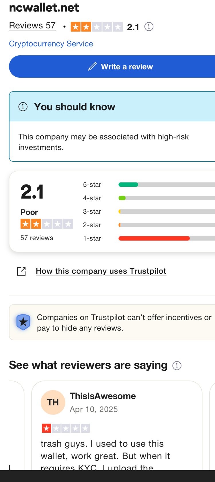 How Can I Recover My From NC Wallet