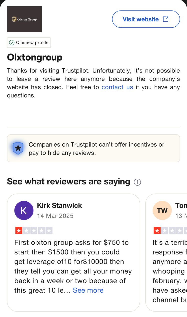 How Can I Recover My Money From Olxton Group