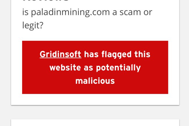 How Can I Recover My Money From Paladin Mining