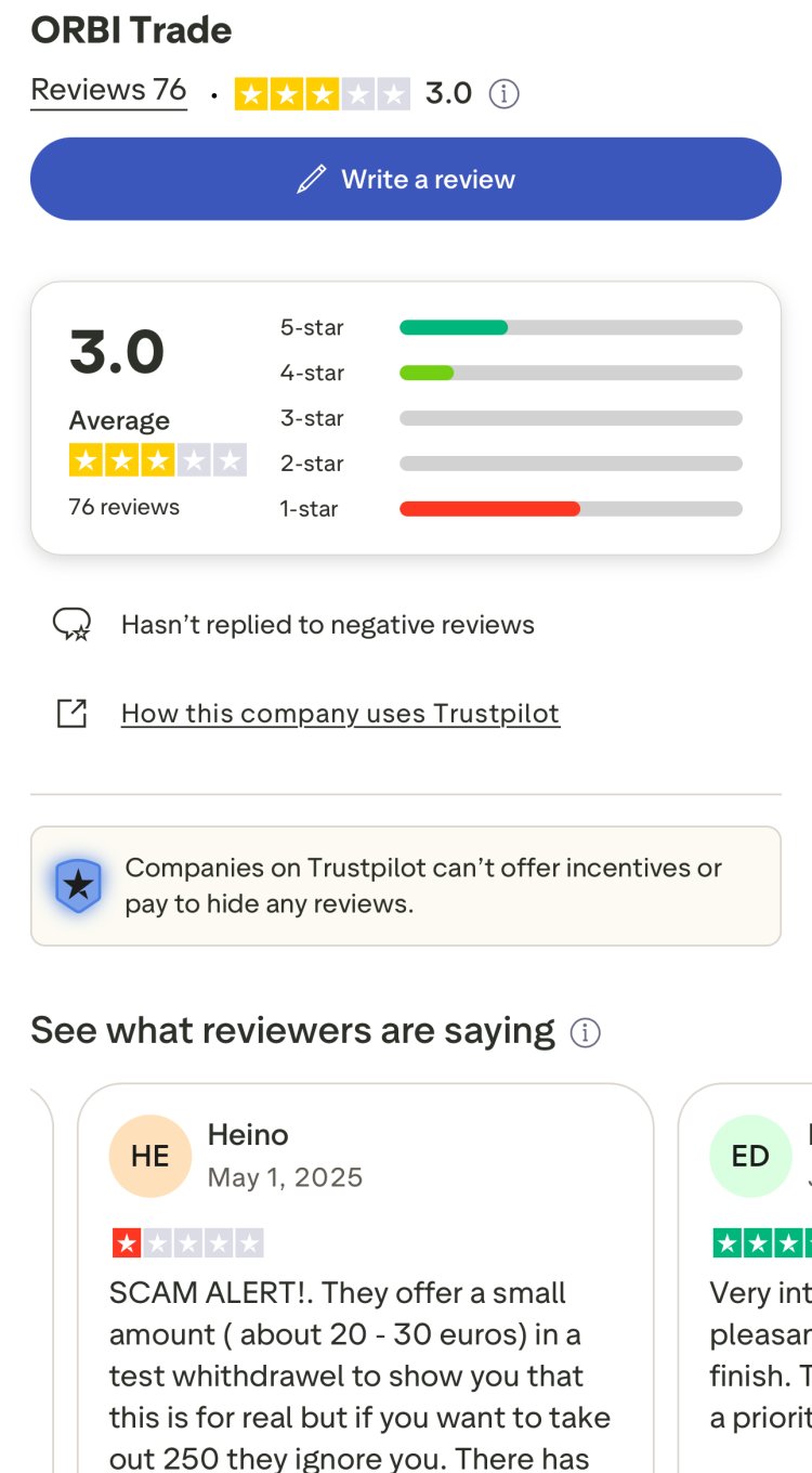 How Can I Recover My Money From ORBI Trade