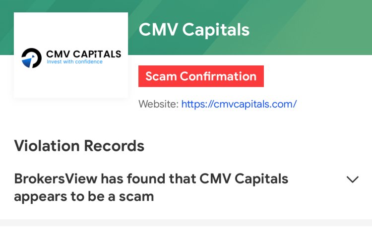 How Can I Recover My Money From CMV Capital