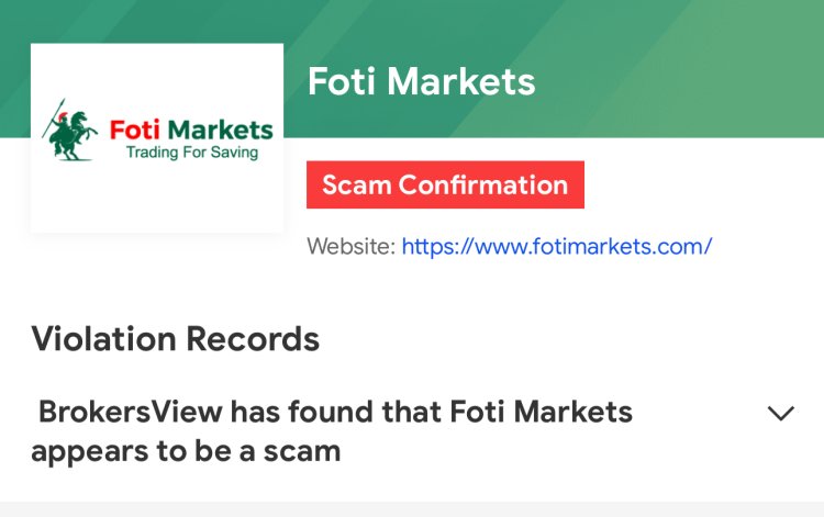 How Can I Recover My Money From Foti Markets