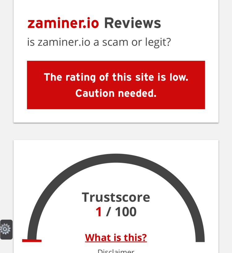 How Can I Recover My Money From Zaminer