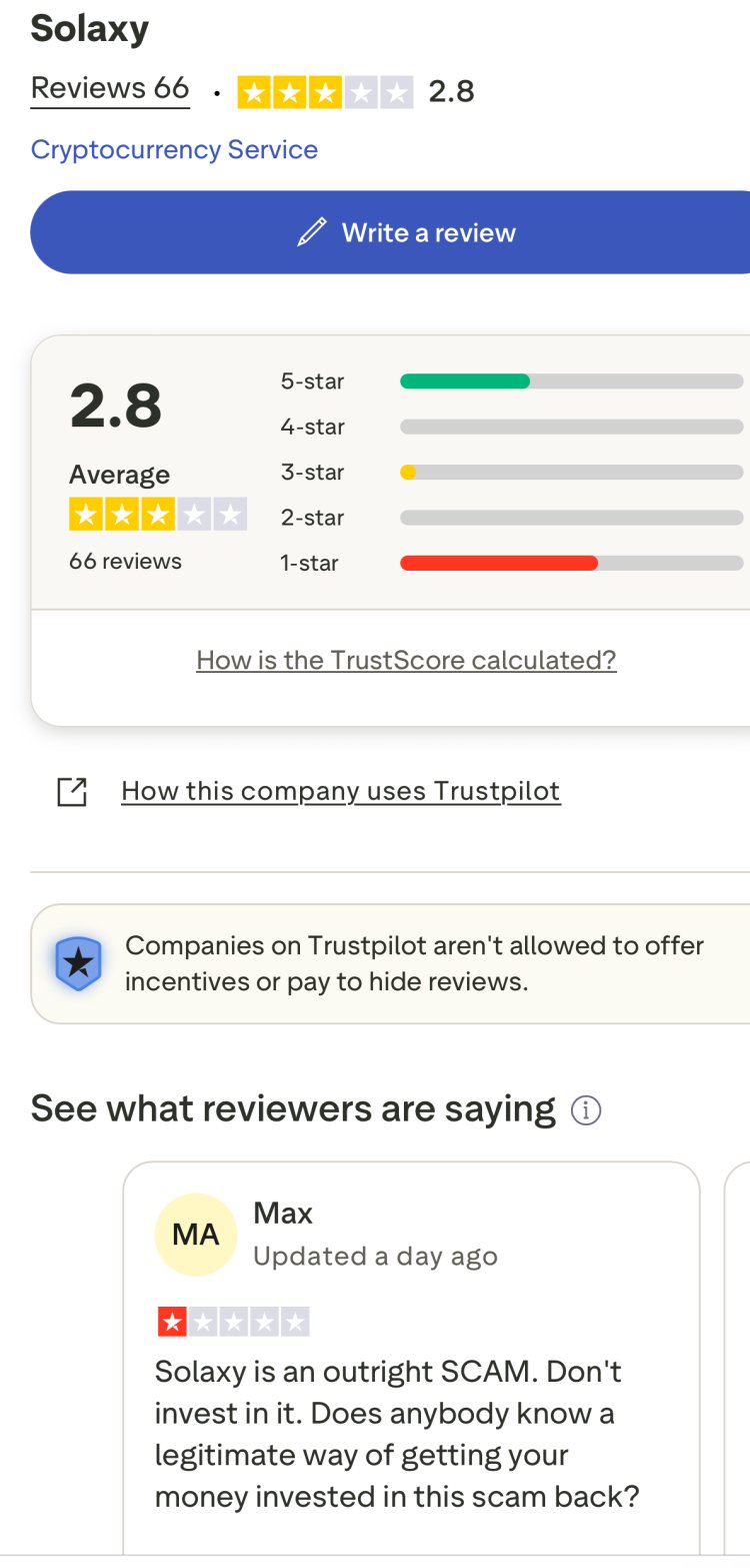 How Can I Recover My Money From Solaxy
