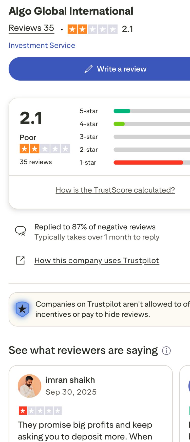 How Can I Get My Money From Algo Global International