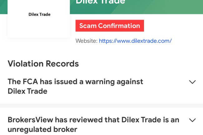 How Can I Recover My money From Dilex Trade