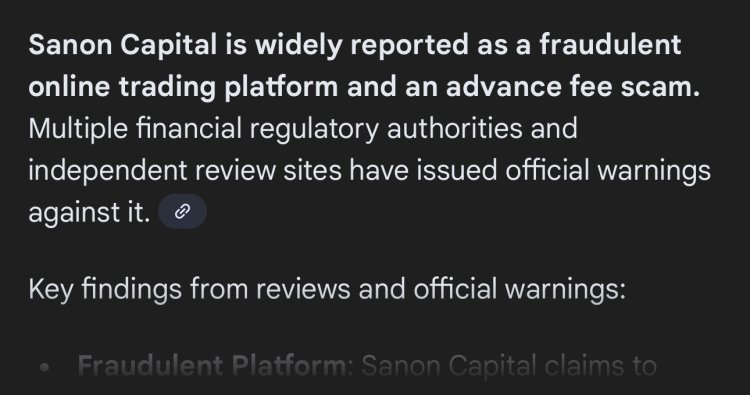 How Can I Recover My Money From Sanon Capital