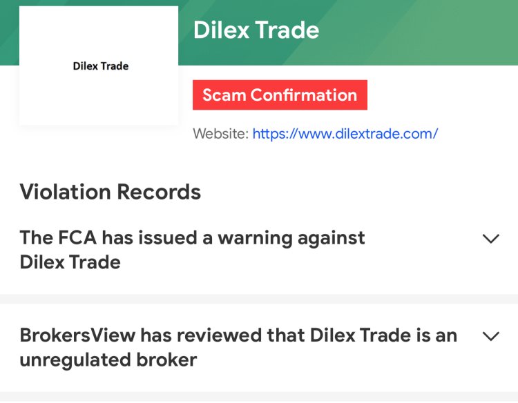 How Can I Recover My money From Dilex Trade